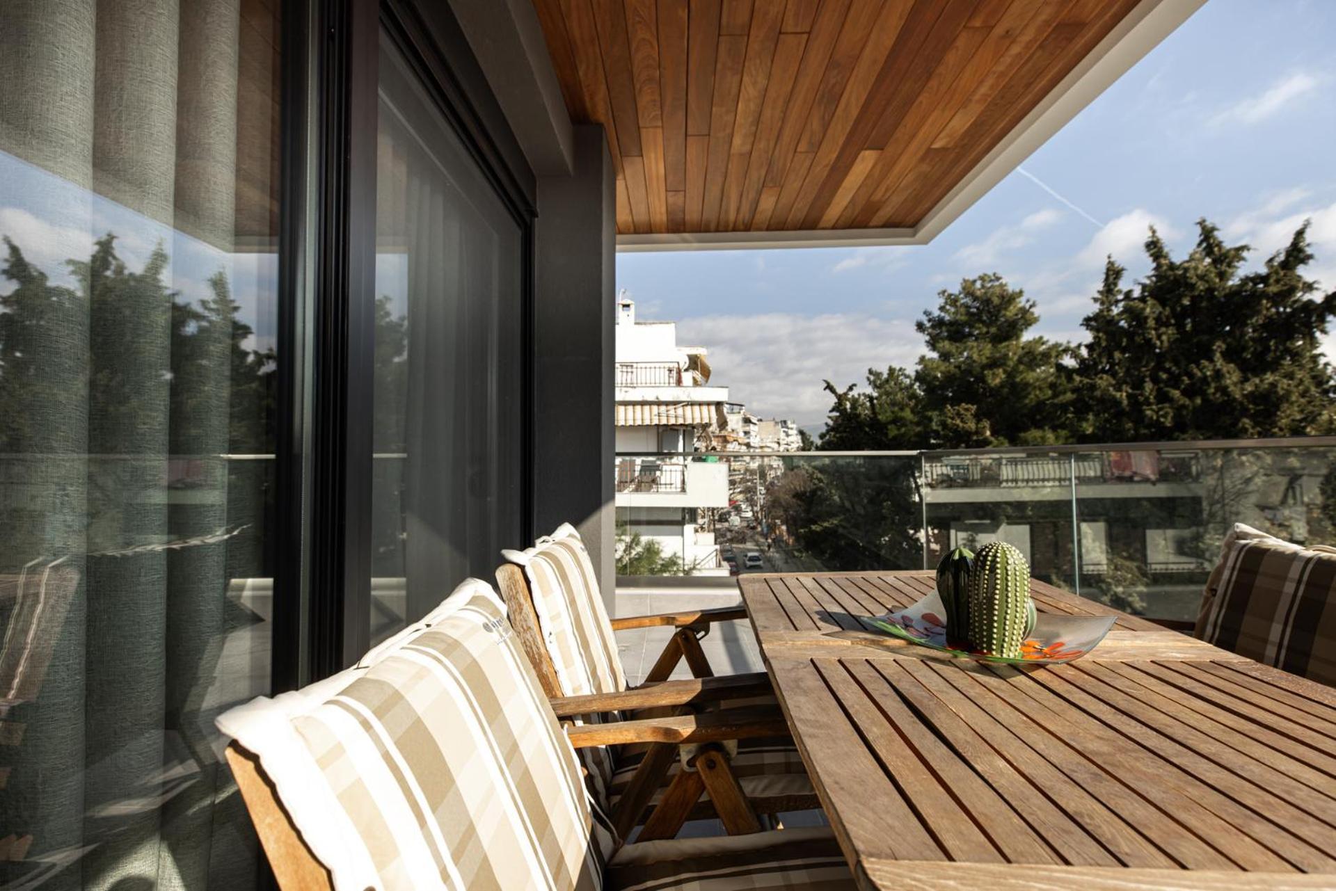 Cozy Apartment In Kalamaria, Thessaloníki Exteriör bild