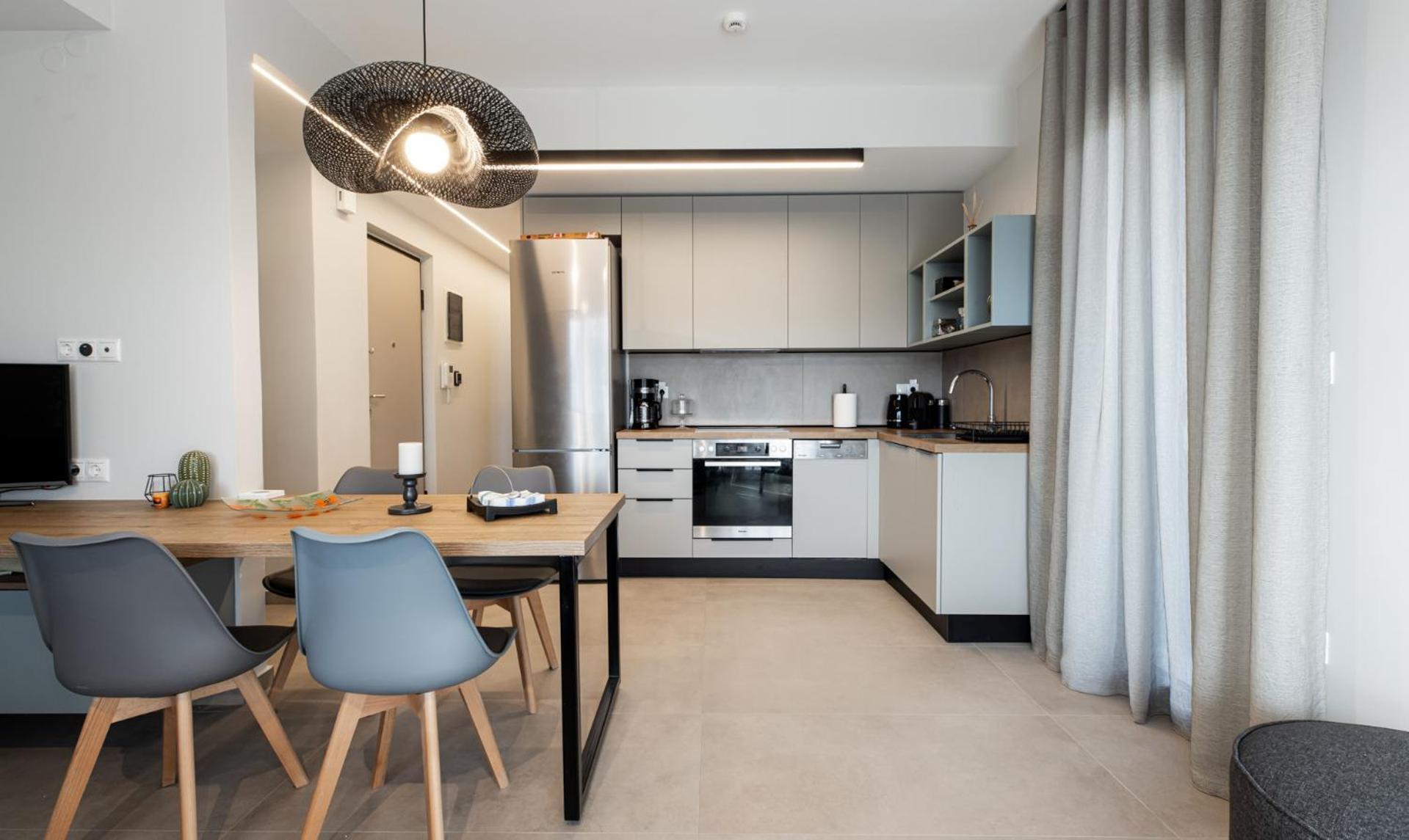 Cozy Apartment In Kalamaria, Thessaloníki Exteriör bild